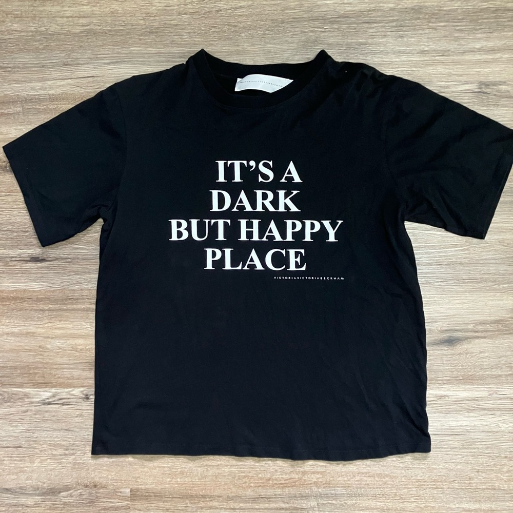 Victoria Beckham Dark But Happy Tee size S